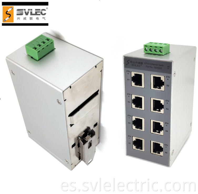 Ethernet Switch RJ45 Entries